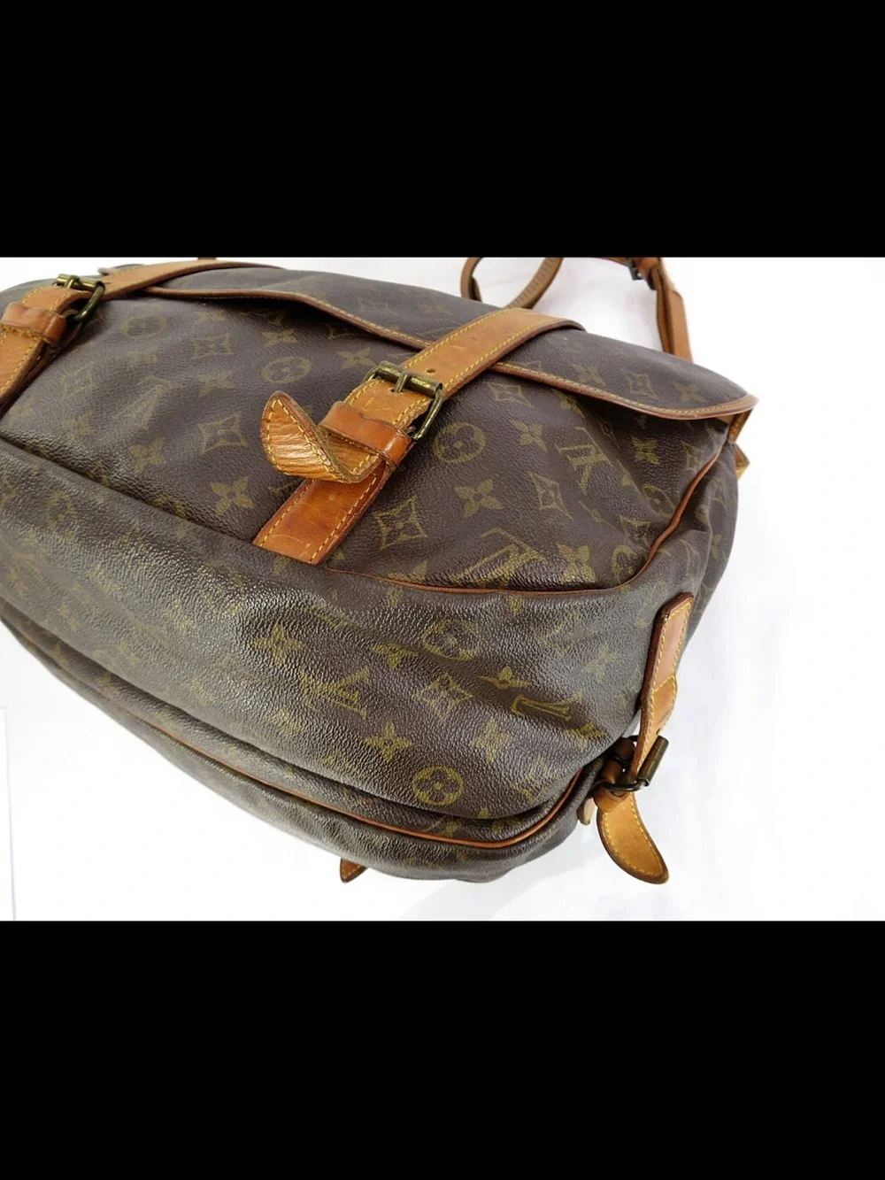Louis Vuitton Brown Monogram Canvas Messenger Bag